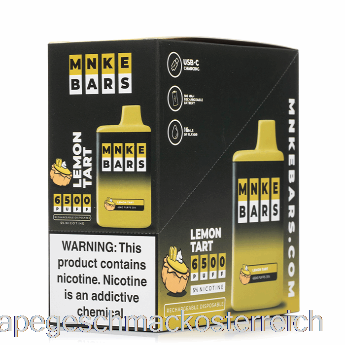 Mnke Bars 6500 Einweg (5er-Pack) Vape-Geschmack